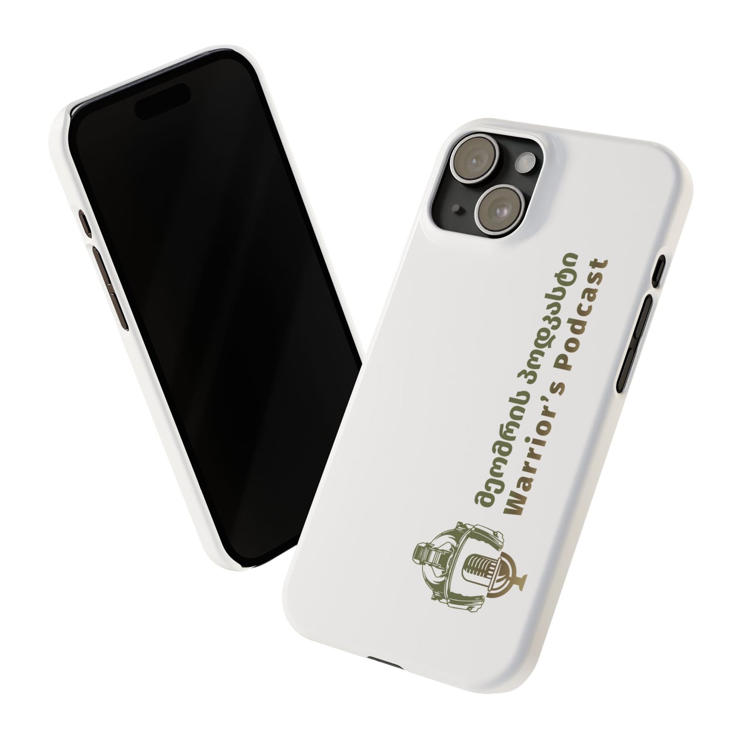 Warrior's Podcast Slim Phone Case