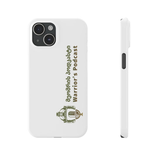 Warrior's Podcast Slim Phone Case